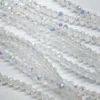 Бусины Swarovski огранка рондель 2,5х2 мм Ø 0,5 мм 170 шт. Прозрачный 001 АВ+_001 2,5х2 АВ+