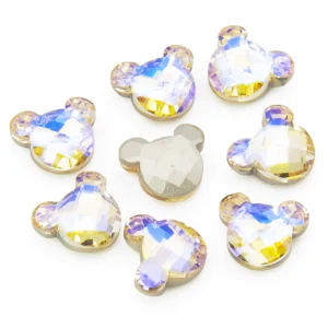 Риволи стразы Jingling Mouse 8,6х10 мм Желтый АВ 1 шт.