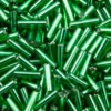 Бисер стеклярус 6 мм 25 г Изумрудный