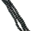 Бусины Swarovski огранка рондель 2,5х2 мм Ø 0,5 мм 170 шт. Черный 002_2ZCB-002