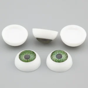 Очі реалістичні круглі 12 мм Зелений 10 пар