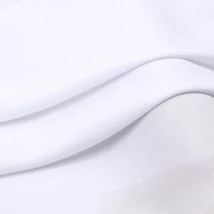 Тканина 100% віскоза LuxFabric 160 г/м² 1,6 м 1 м Білий