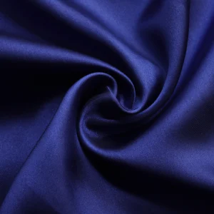 Тканина атлас LuxFabric 115 г/м² 1,5 м 1 м Електрик