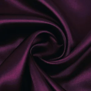 Тканина атлас LuxFabric 115 г/м² 1,5 м 1 м Фіолетовий