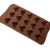 Форма силіконова 15 яч. Bakery 20,5х10,5х1,5 см Ø 2,5х3 см 1 шт. Коричневий