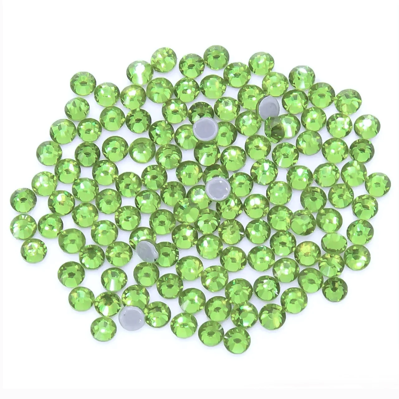 Стрази гарячої фіксації DMC SS12 (3mm) 1440 шт. Салатовий