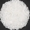 Бисер стеклярус блестящий 2х6 мм 50 г Белый