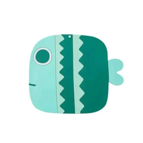 Костер підставка під гаряче Fish 15х12,5 см 1 шт. Зелений