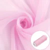 Тканина фатин м'який євросітка LuxFabric нейлон 1,60 м 1 м + Нитка поліестер 360 м 1 шт. Рожевий світлий