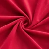 Тканина велюр LuxFabric поліестер 330 г/м² 1,50 м 1 м Червоний