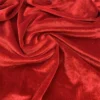 Тканина оксамит стрейч LuxFabric поліестер 400 г/м² 1,65 м 1 м Червоний