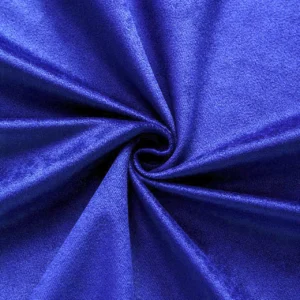 Ткань велюр LuxFabric 220 г/м² 1,50 м 1 м Электрик