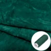 Ткань бархат LuxFabric 160 г/м² 1,50 м 1 м + Нить полиэстер 360 м Зеленый темный