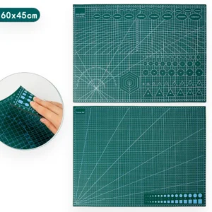 Килимок для різання А2 самовідновлювальний Cutting Mat 60х45 см 1 шт. Зелений