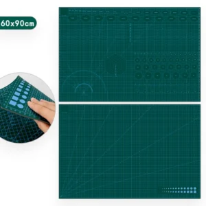 Килимок для різання А1 самовідновлювальний Cutting Mat 90х60 см 1 шт. Зелений