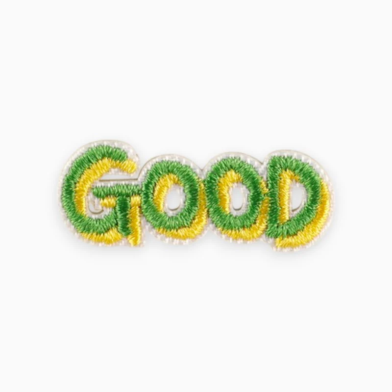 Аплікація GOOD самоклеюча 1,4х3,5 см 1 шт. Різні кольори