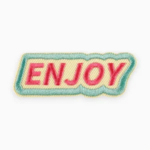 Аплікація ENJOY самоклеюча 2,5х6,7 см 1 шт. Різні кольори