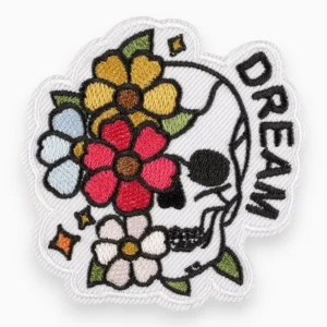Термоаплікація Dream вишита 7,7х7,5 см 1 шт. Різні кольори