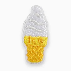 Термоаплікація Ice cream вишита 3,1х1,4 см 1 шт. Різні кольори
