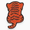 Аплікація Cute tiger самоклеюча 5,5х3,6 см 1 шт. Помаранчевий