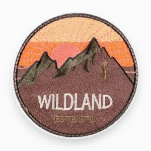 Термоаплікація Wildland вишита 7,4х7,4 см 1 шт. Різні кольори