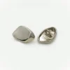 Гудзик Special shape LuxFabric на ніжці метал 15х10 мм 1 шт. Платина