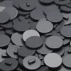 Гудзик Круглий LuxFabric на ніжці пластик 21,5 мм 1 шт. Графітовий