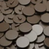 Гудзик Круглий LuxFabric на ніжці пластик 21,5 мм 1 шт. Коричневий