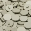 Гудзик Круглий LuxFabric на ніжці пластик 15 мм 1 шт. Бежевий