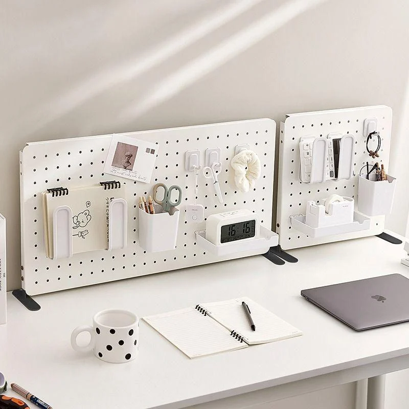 Гачок на органайзер Pegboard/Пегборд для рукоділля 4х2,5х3 см 5 шт. Білий - Зображення 5