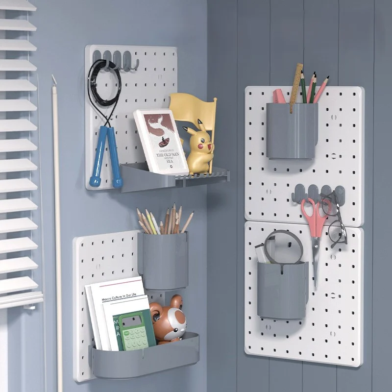 Гачок на органайзер Pegboard/Пегборд для рукоділля 4х2,5х3 см 5 шт. Сірий - Зображення 4