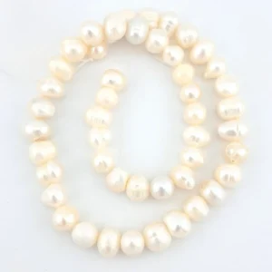 Жемчужины Vanilla Glow 6-8 мм ±33 см 44 шт. Пудра