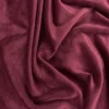 Ткань велюр стрейч LuxFabric 220 г/м² 1,50 м Бордовый темный