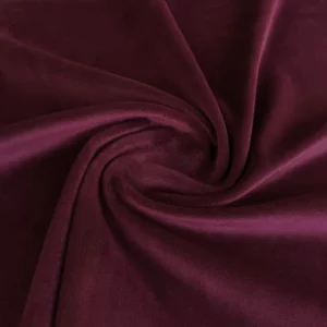 Тканина велюр візкозний LuxFabric 220 г/м² 1,50 м Марсала
