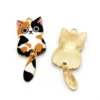 Підвіска метал Lucky Cat Charm 15,5х38 мм 1 шт. Барвистий