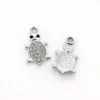 Підвіска метал Lucky Turtle 10,5х19 мм 1 шт. Срібний