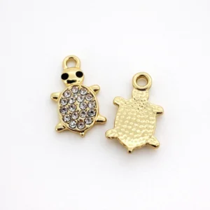 Підвіска метал Lucky Turtle 10,5х19 мм 1 шт. Золотий