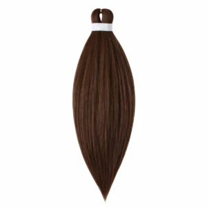 Канекалон Easy Braid однотонний 65 см 90 г Коричневий #30