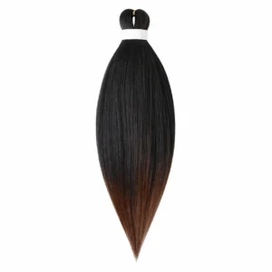 Канекалон Easy Braid омбре двоколірний 65 см 90 г Коричнево-чорний T1B/30#