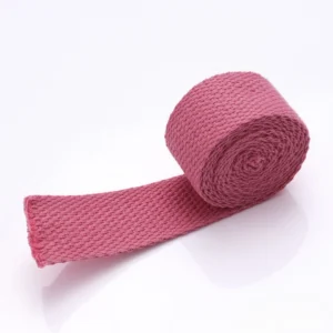 Стрічка поліестер тесьма ремінна стропа 2,5 см 1 м Рожевий