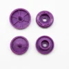 Кнопка пластикова Т8 14/12 мм 10 шт. Фіолетовий