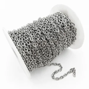 Ланцюг нержавіюча сталь LS Cable Chain 3,7х5х0,85 мм 1 м Платина